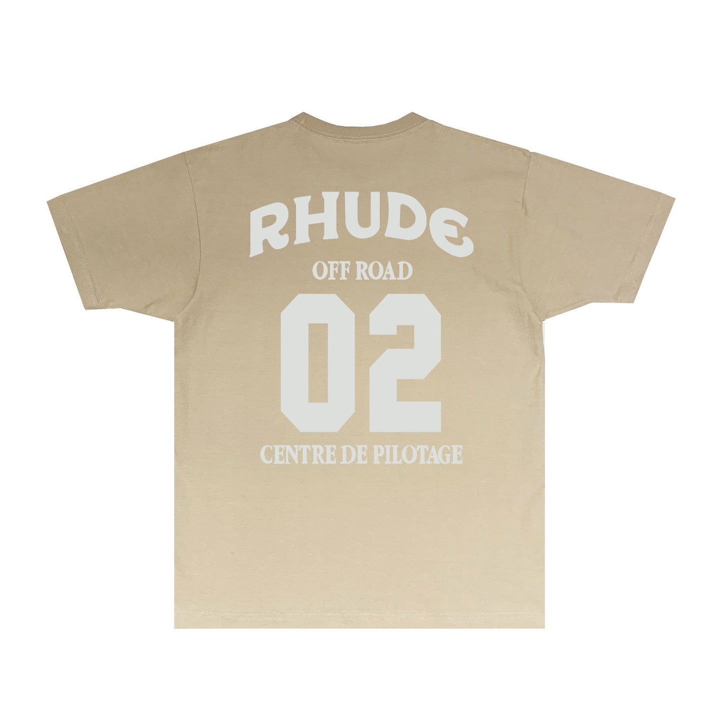 Rhude T-shirts Printed Trendy Pure Cotton