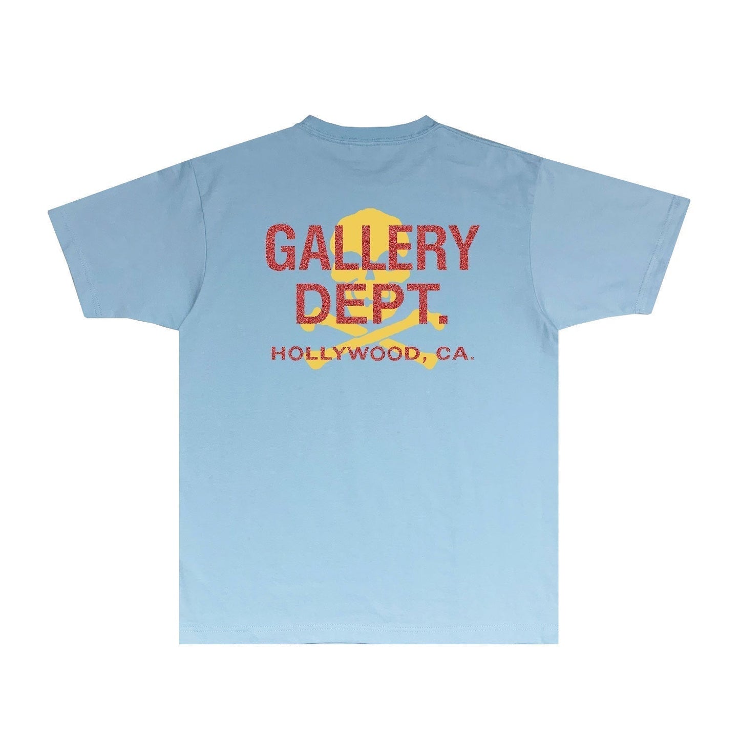 Gallery Dept T Shirt Retro Printed Loose Short-Sleeved Shirt