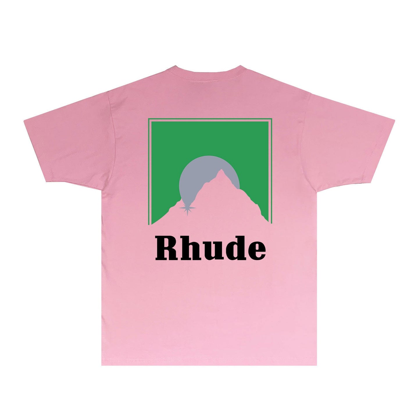 Rhude T-shirts Printed Trendy Pure Cotton