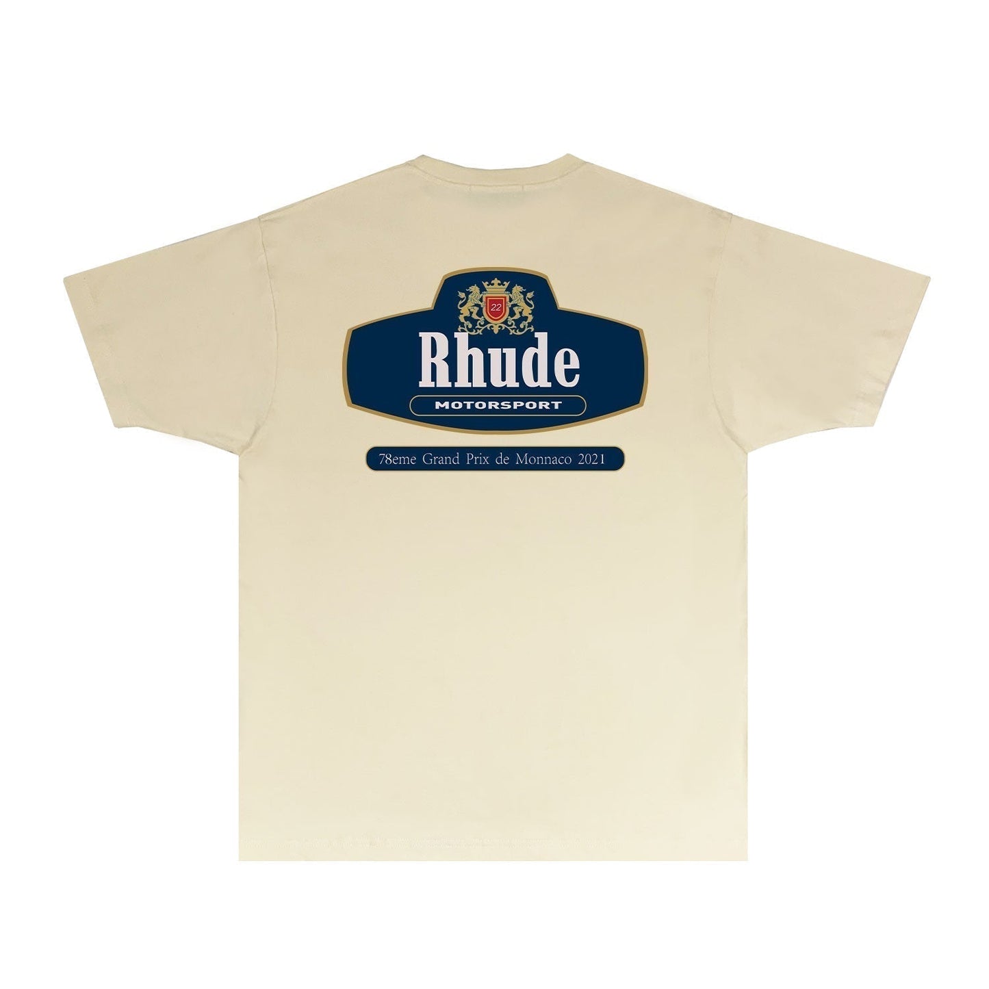 Rhude T-shirts Printed Trendy Pure Cotton