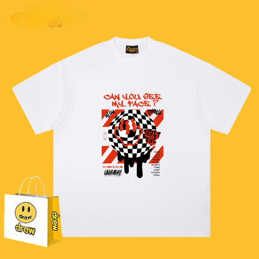 Drew T-shirts Short Sleeve T-shirt Loose