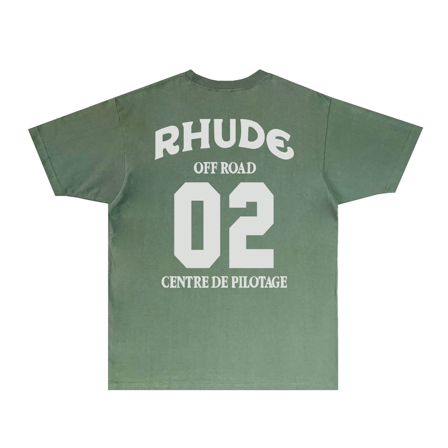 Rhude T-shirts Printed Trendy Pure Cotton