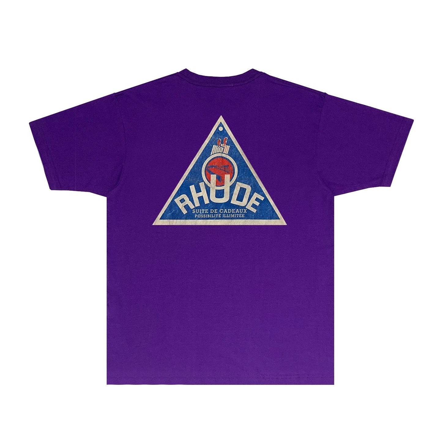 Rhude T-shirts Printed Trendy Pure Cotton