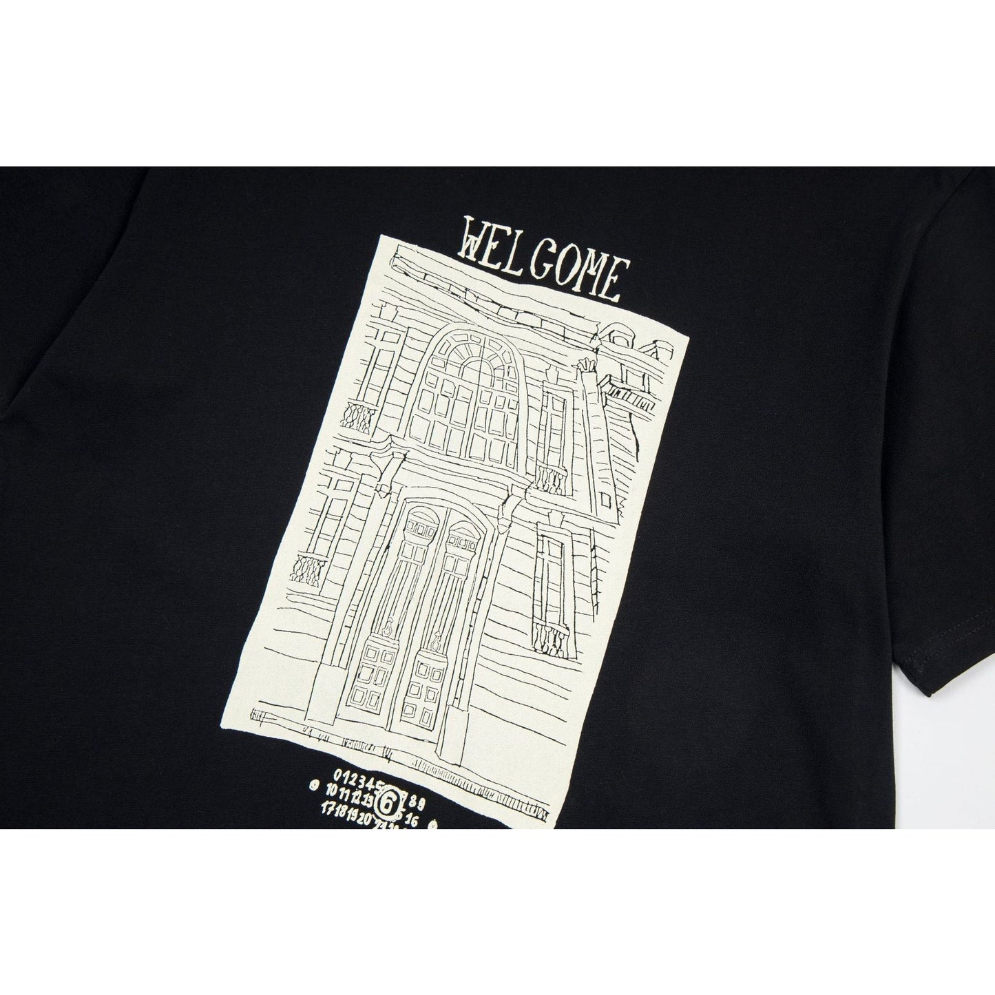Maison Margiela T-shirt Crew Neck Loose Short Sleeve T-shirt
