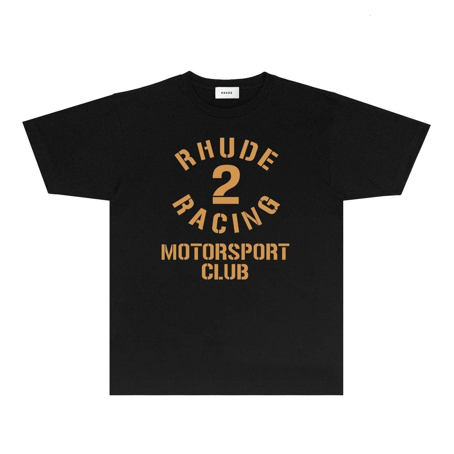 Rhude T-shirts Printed Trendy Pure Cotton