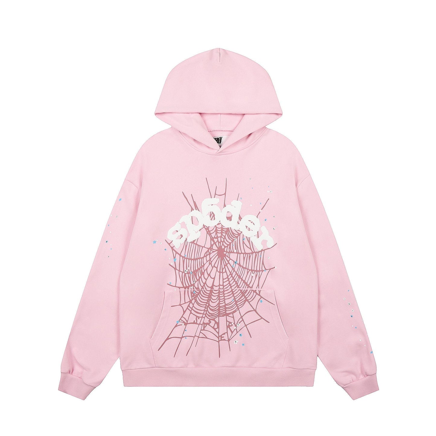 Sp5der Spiderweb Graphic Pullover Hoodie — hero