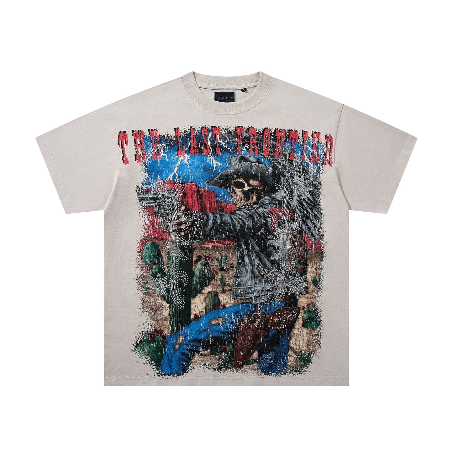 SUPPLY TEE Western Rider Graphic Short-Sleeve T-Shirt — hero